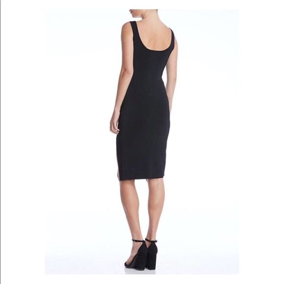 Bailey 44 “Budtender” Black Front Slit Bodycon Dress - Picture 2 of 7